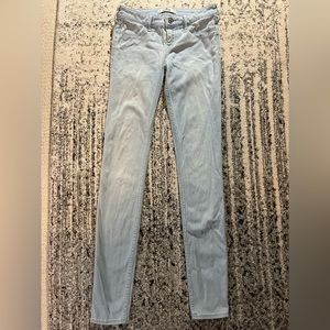 Hollister light wash skinny jeans